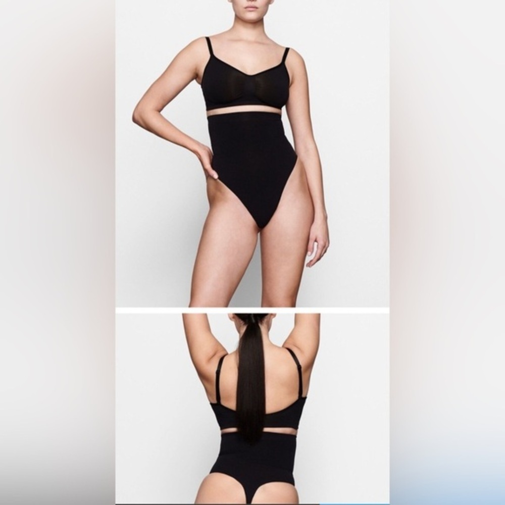 Skims Seamless Sculpt High Waist Thong Size L And Large 2X